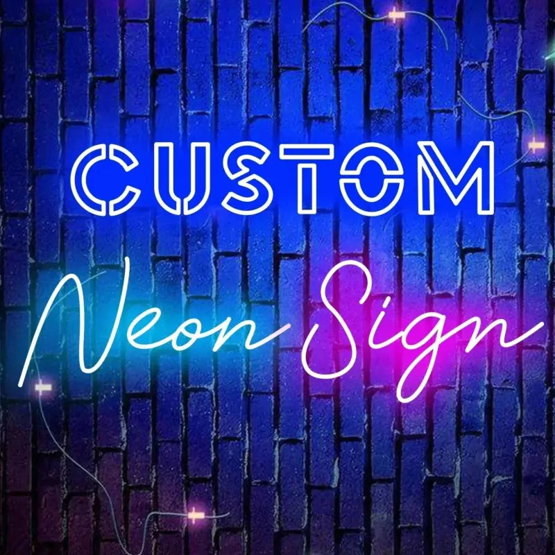neon lumineux personnalise rouge neon personnalise