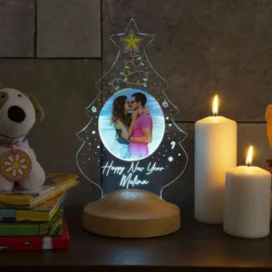 lampe personnalise prenom sapin