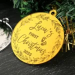 Personalisierte Weihnachtskugel - Image
