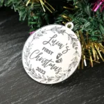 Personalisierte Weihnachtskugel - Image