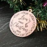 Personalisierte Weihnachtskugel - Image