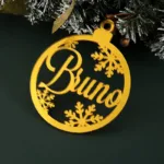 Personalisierte Weihnachtskugel mit Namen - Image