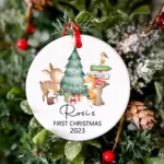 Personalisierte Weihnachtskugel mit Namen - Image