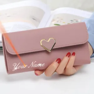 portefeuille personnalise femme