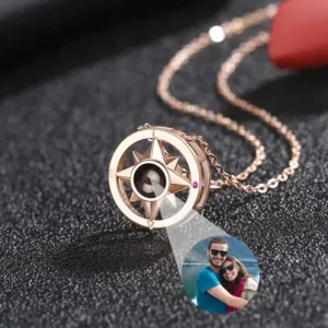 collier personnalise acier inoxydable or rose collier personnalise