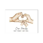 Personalisiertes Familiennamenschild - Image