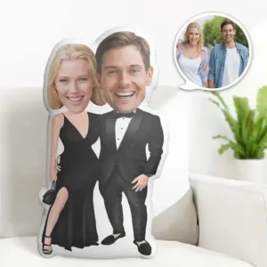 coussin personnalise couple costume 20cm coussin personnalise