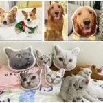Personalisiertes Kissen Hund Katze - Image