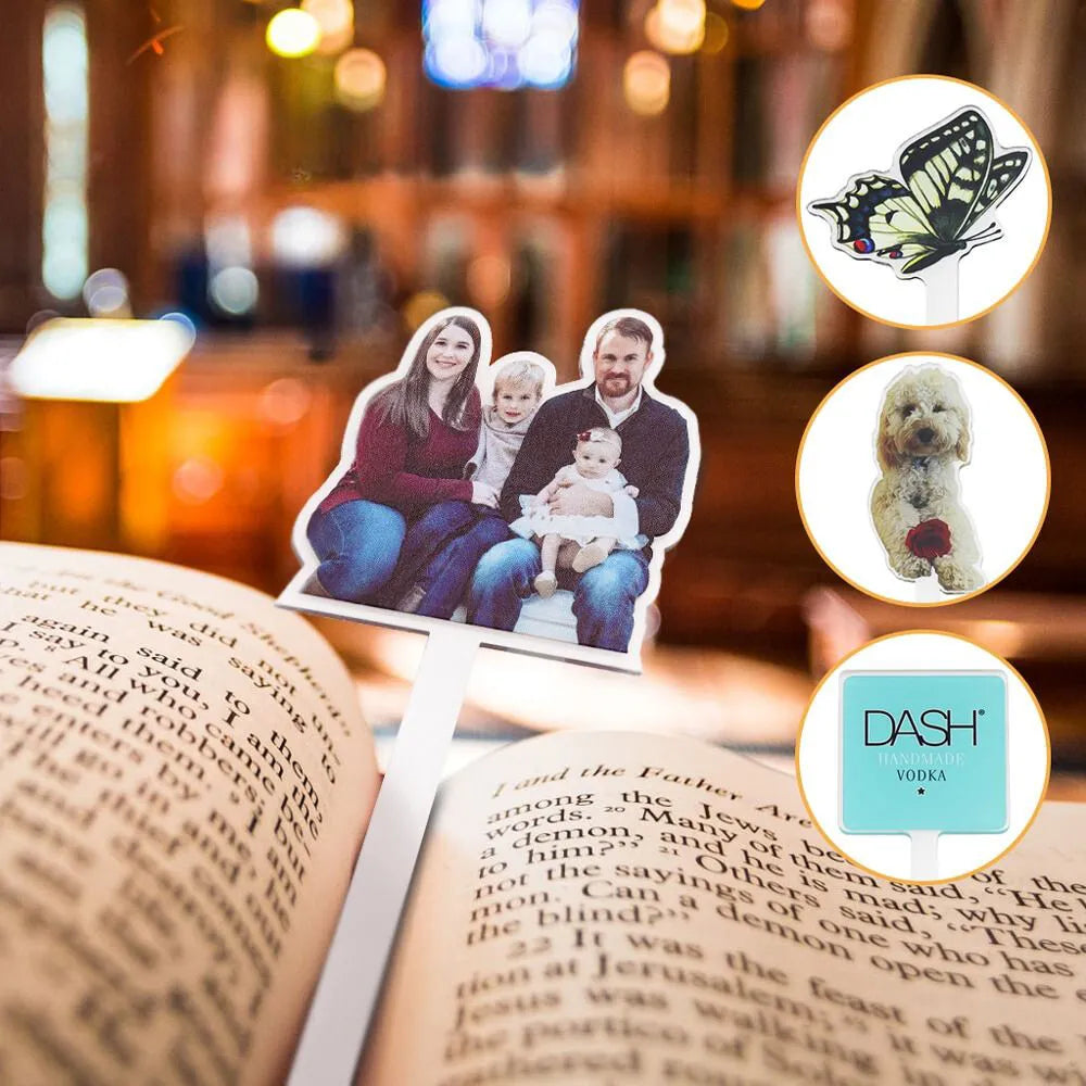 Personalisiertes Lesezeichen mit Bild - Photo 1