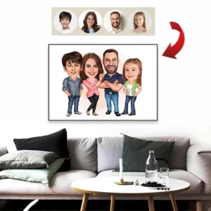 Personalisiertes Poster Familie - Photo 1