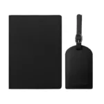 etui passeport personnalise prenom noir