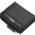 Portefeuille homme personnalise noir
