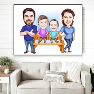 affiche famille personnalisee affiche personnalisee