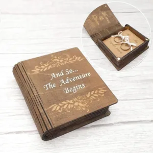 Ring Box Hochzeit Personalisiert - Photo 1