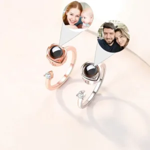 bague projection photo bague personnalisee