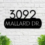 Schild mit Hausnummer - Photo 1