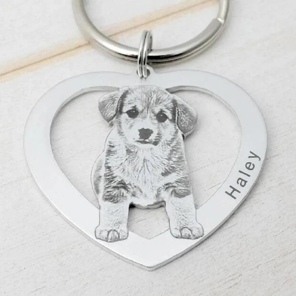 porte cles personnalise chien 2