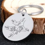Schlüsselanhänger mit Familienfoto personalisiert - Image