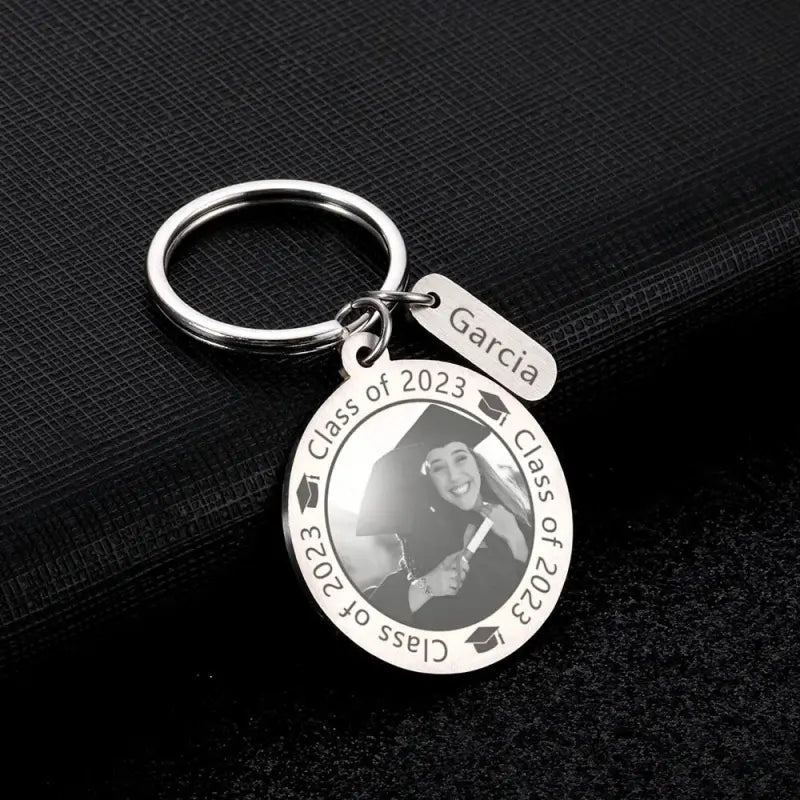 porte cles personnalisable photo argent porte cles