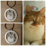 Schlüsselanhänger mit personalisiertem Katzenmotiv - Image