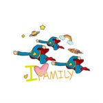 Schlüsselanhänger Personalisiert Familie - Image