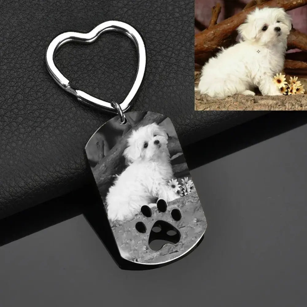 porte cle personnalise chien photo uniquement porte cles