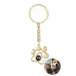 Schlüsselanhänger Personalisiert Pfotenabdruck Hund - Image