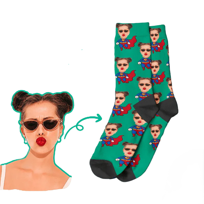 Socken mit Bild Bedrucken - Photo 1