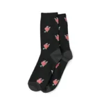 chaussettes imprimees avec photos noir homme chaussettes personnalisees 8