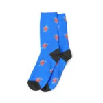 chaussettes imprimees avec photos bleu enfant chaussettes personnalisees 10