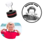 Stempel mit Gesicht Personalisiert - Photo 2