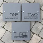 Hausnummer Schrift - Image