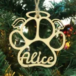 boule de noel prenom pates