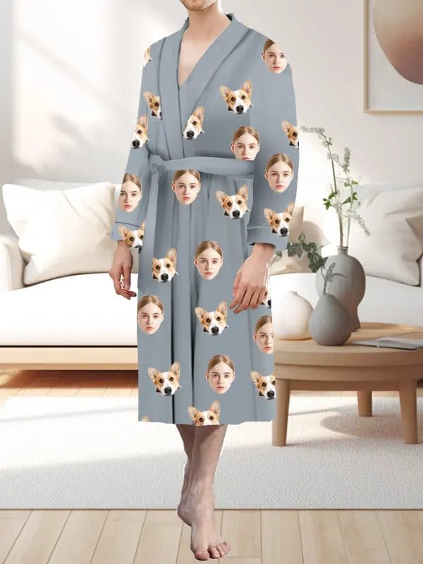 Bademantel Herren Personalisiert - Photo 1