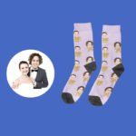 Bedruckte Socken Gesicht - Photo 2