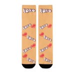 chaussettes personnalisees bisous orange 35 38 chaussettes personnalisees 18 12.jpg