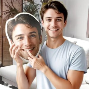 Kissen mit Gesicht Bedrucken - Photo 1