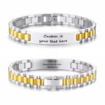 Personalisierbares Herrenarmband aus Edelstahl - Photo 3