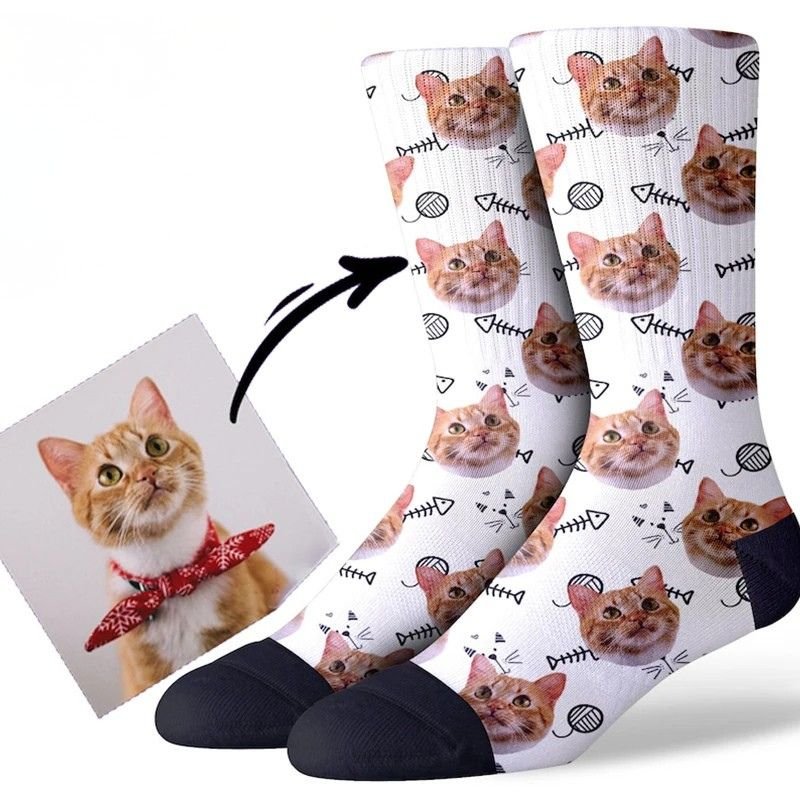 Personalisierte Katzensocken - Photo 1