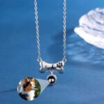 Halskette mit Fotogravur Hund - Photo 2