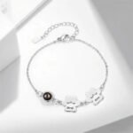 Personalisierbares Damenarmband mit Hundepfote - Photo 1