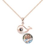 Personalisierte Wal-Halskette mit Foto - Photo 3