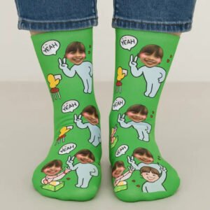 Personalisierte Selfie-Socken - Photo 1