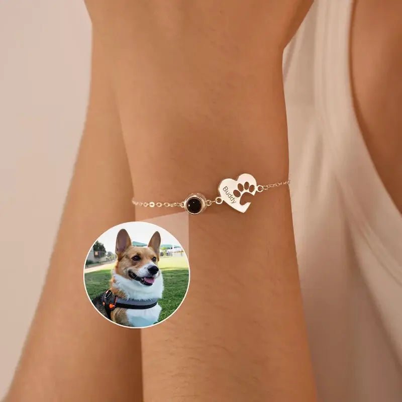 Personalisierbares Armband Hundepfote - Photo 1