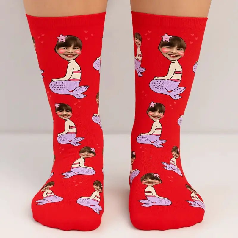 Personalisierte Meerjungfrauen-Socken - Photo 1
