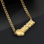 Personalisierbare Rapper-Halskette Bling-Bling