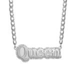 Personalisierbare Rapper-Halskette Bling-Bling – Foto 4