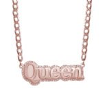 Personalisierbare Rapper-Halskette Bling-Bling – Foto 5