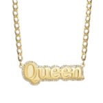 Personalisierbare Rapper-Halskette Bling-Bling – Foto 6