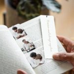 Personalisierbares Foto-Lesezeichen mit Text – Foto 2